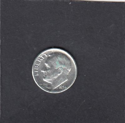 Beschrijving: 1 Dime ROOSEVELT